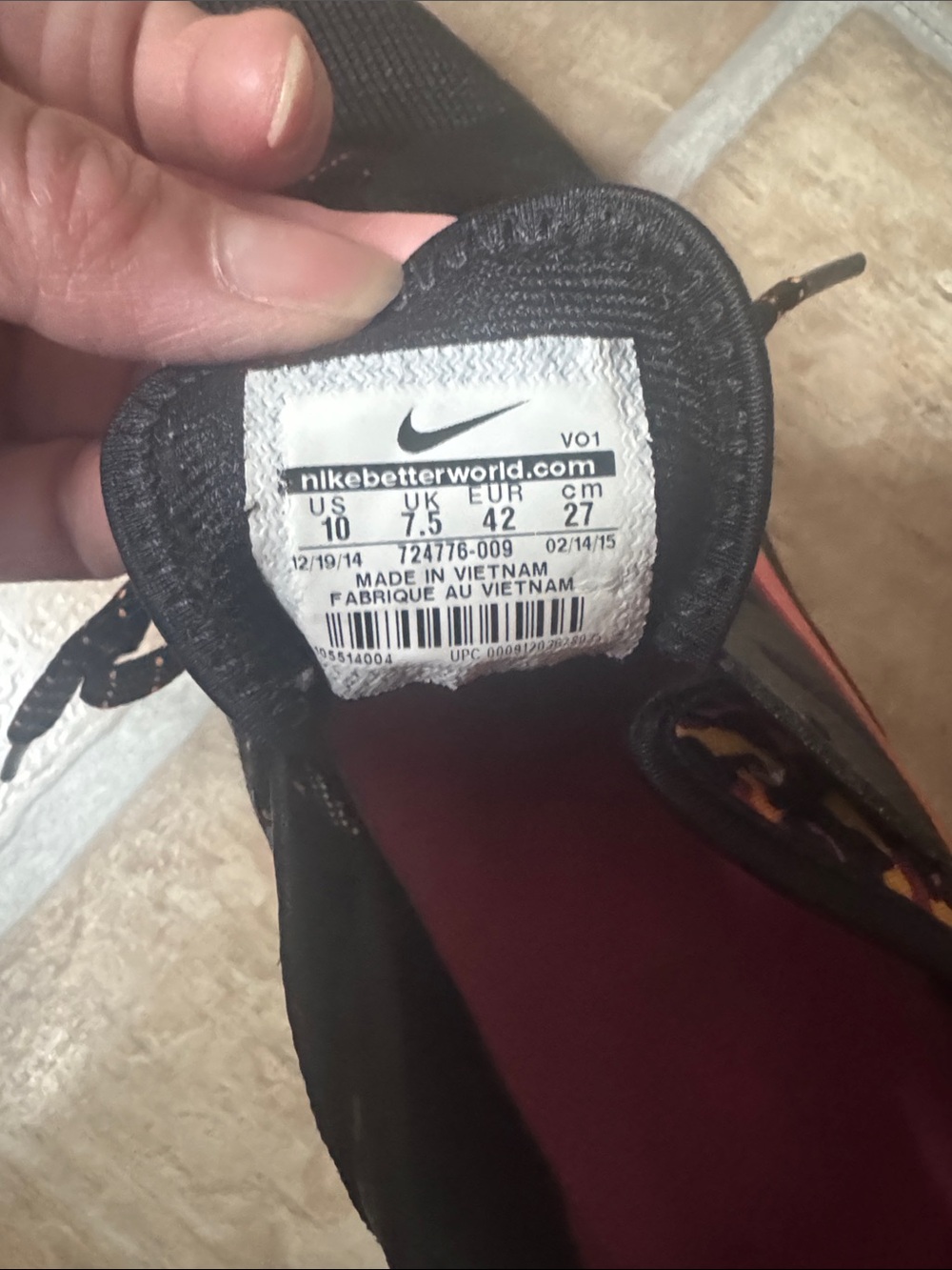 Nike Women’s 2016 Flex Supreme TR3 Running Sneakers Size 10 - Picture 3 of 4